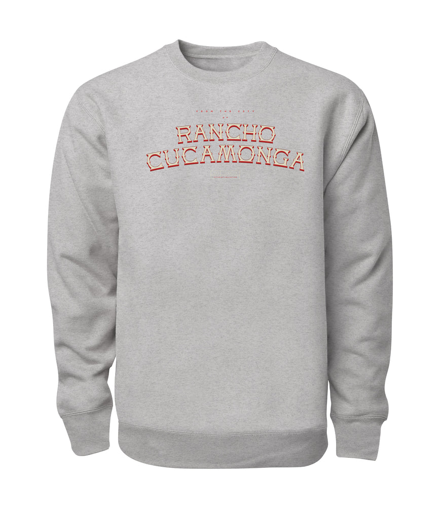 Rancho Cucamonga Stacked Crewneck Sweatshirt