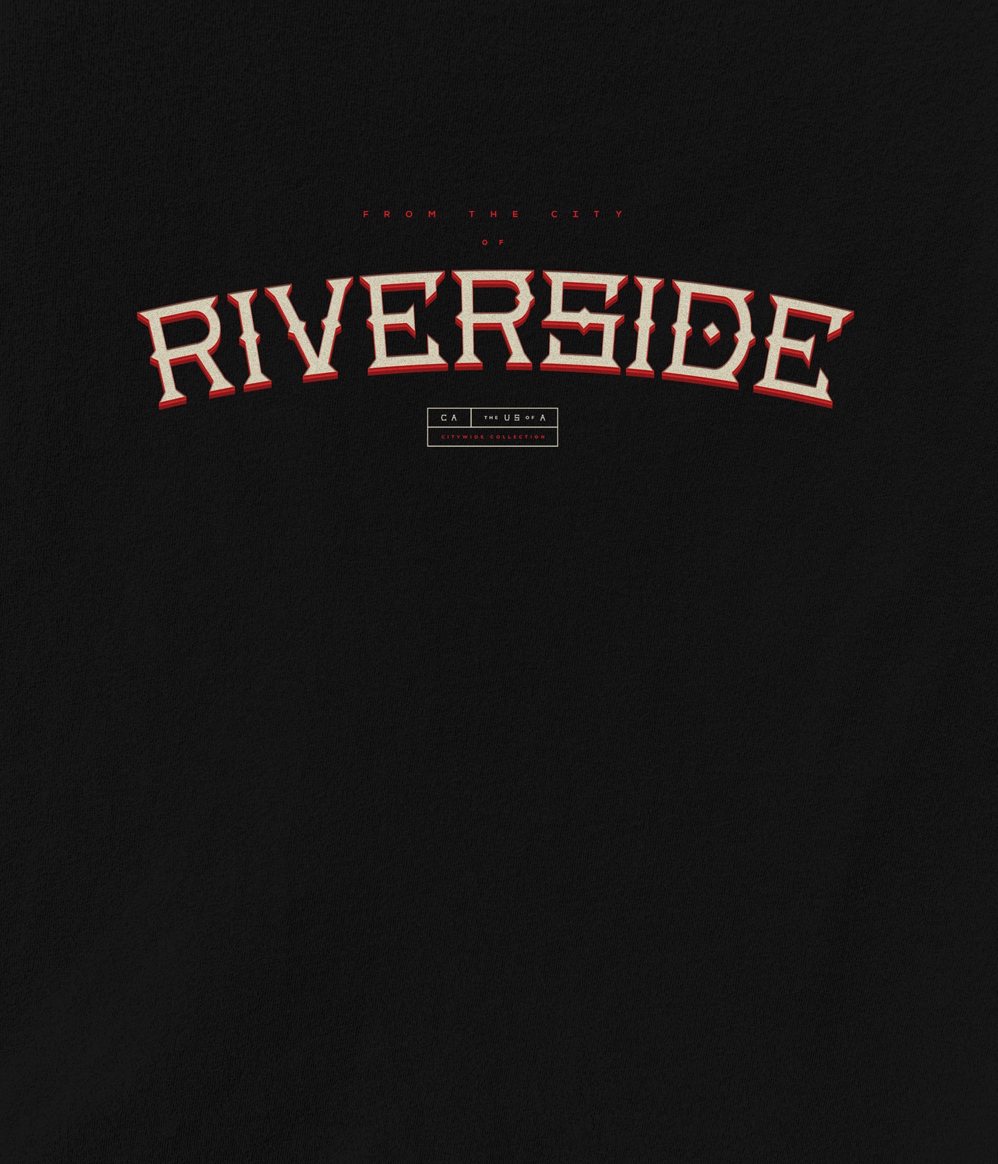 Riverside Stacked Crewneck Sweatshirt