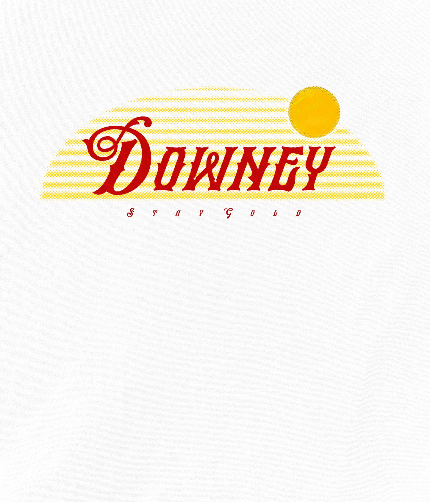 Downey Stay Gold Crewneck Sweatshirt