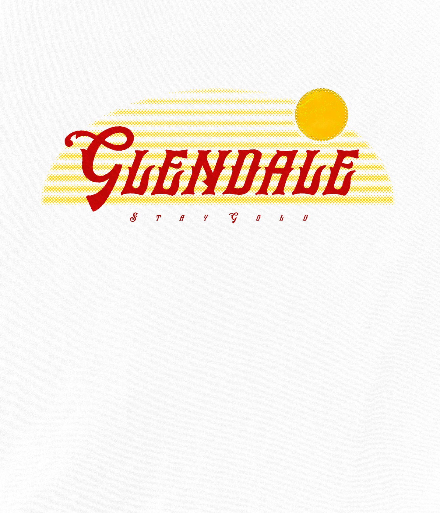 Glendale Stay Gold Long Sleeve Tee