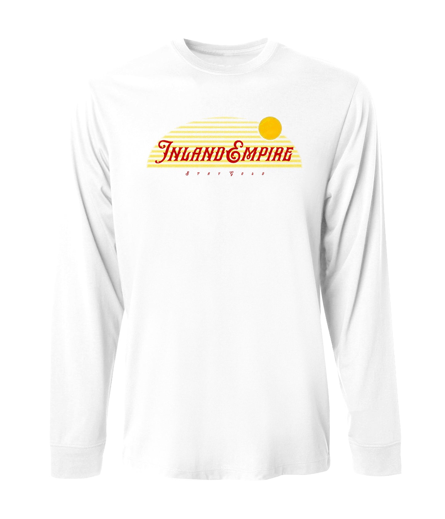 Inland Empire Stay Gold Long Sleeve Tee