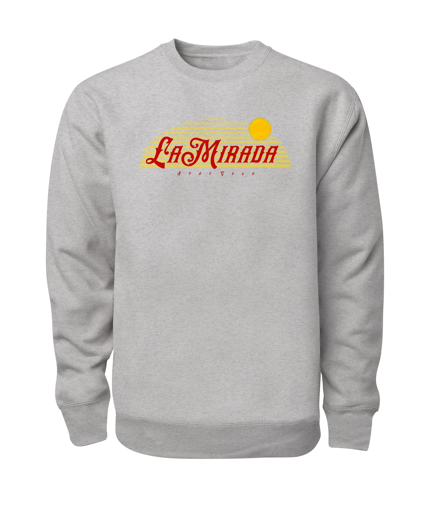 La Mirada Stay Gold Crewneck Sweatshirt