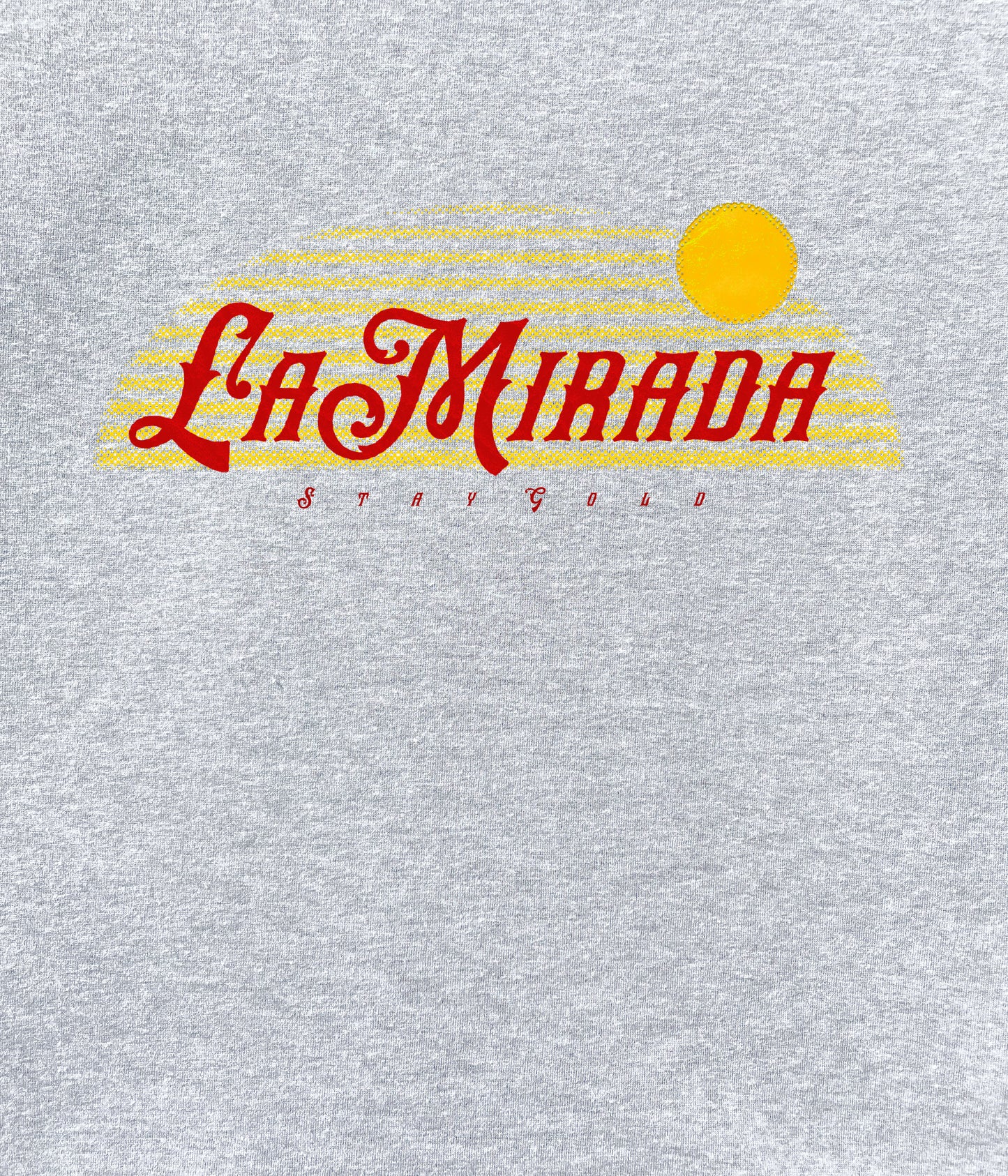 La Mirada Stay Gold Crewneck Sweatshirt