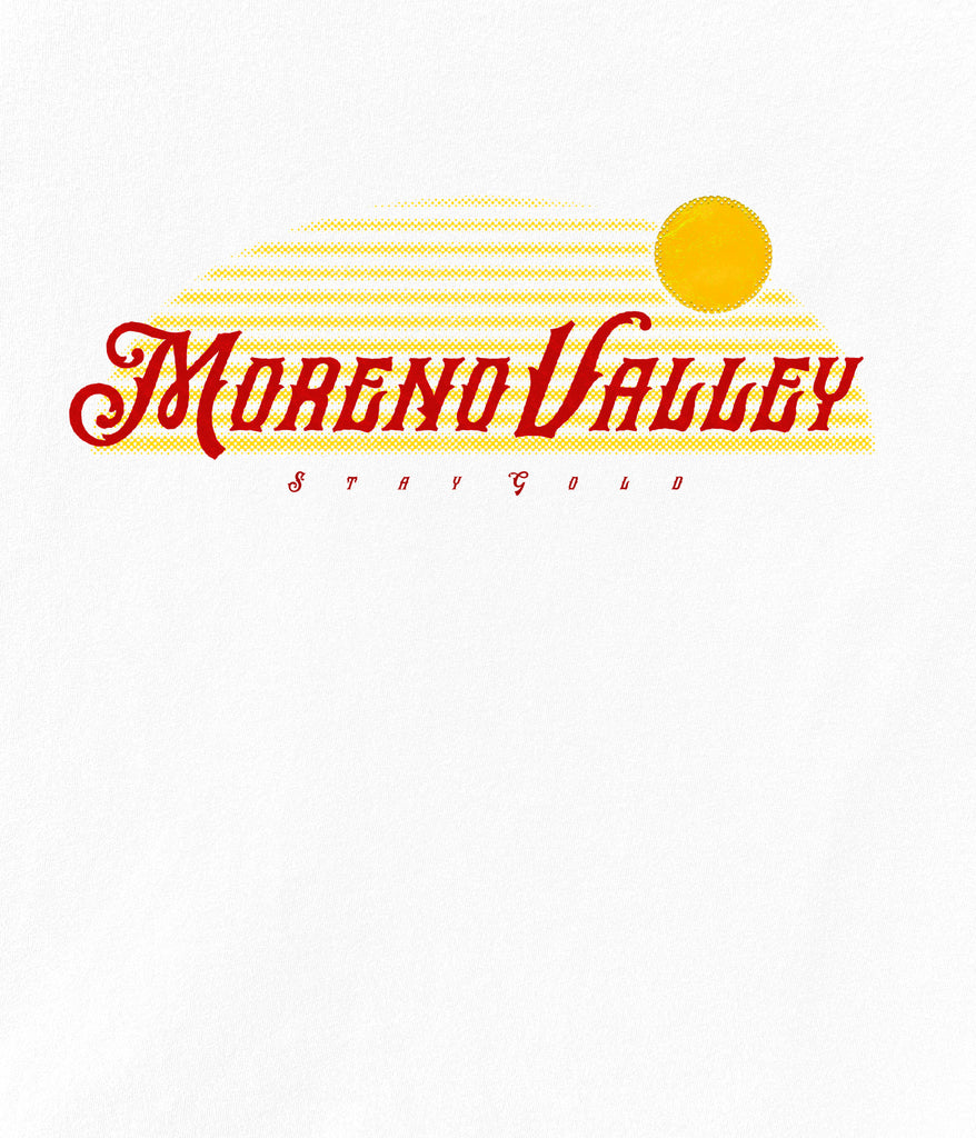 Moreno Valley Stay Gold Long Sleeve Tee