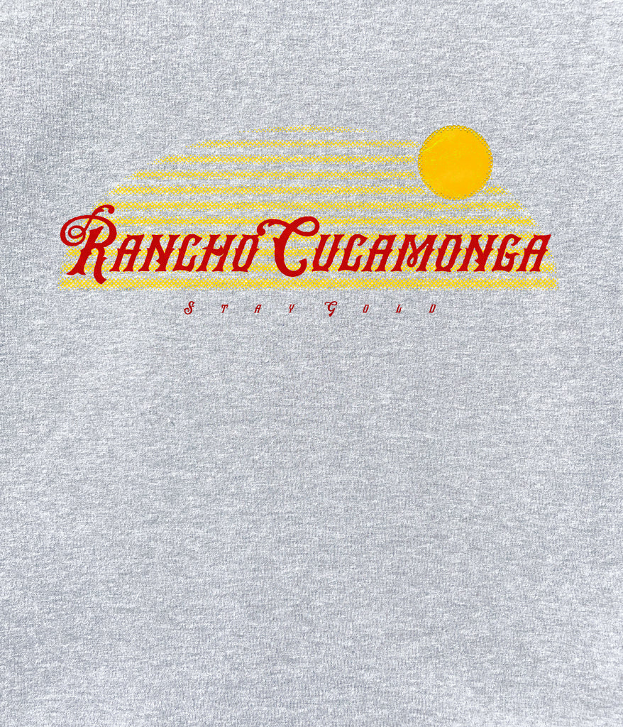 Rancho Cucamonga Stay Gold Crewneck Sweatshirt