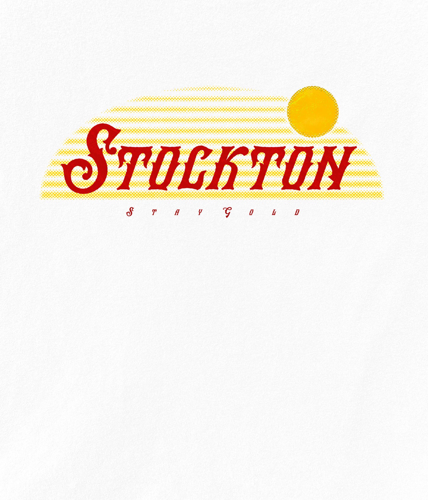 Stockton Stay Gold Long Sleeve Tee