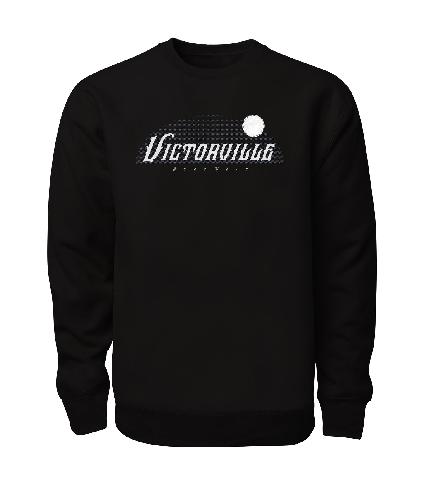 Victorville Stay Gold Crewneck Sweatshirt