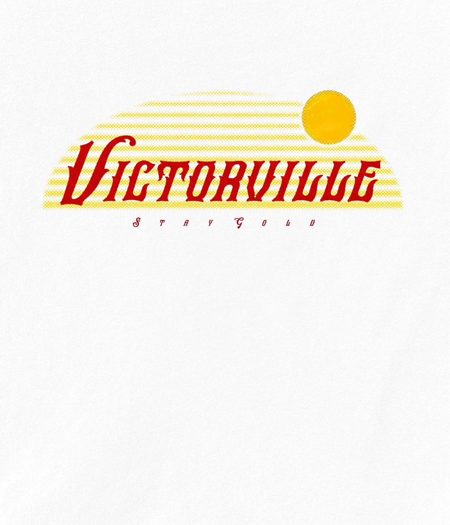 Victorville Stay Gold Long Sleeve Tee