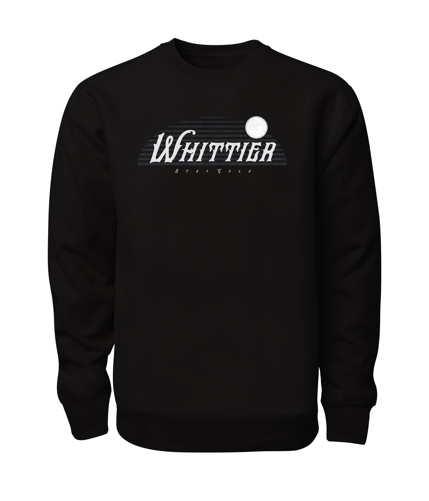 Whittier Stay Gold Crewneck Sweatshirt