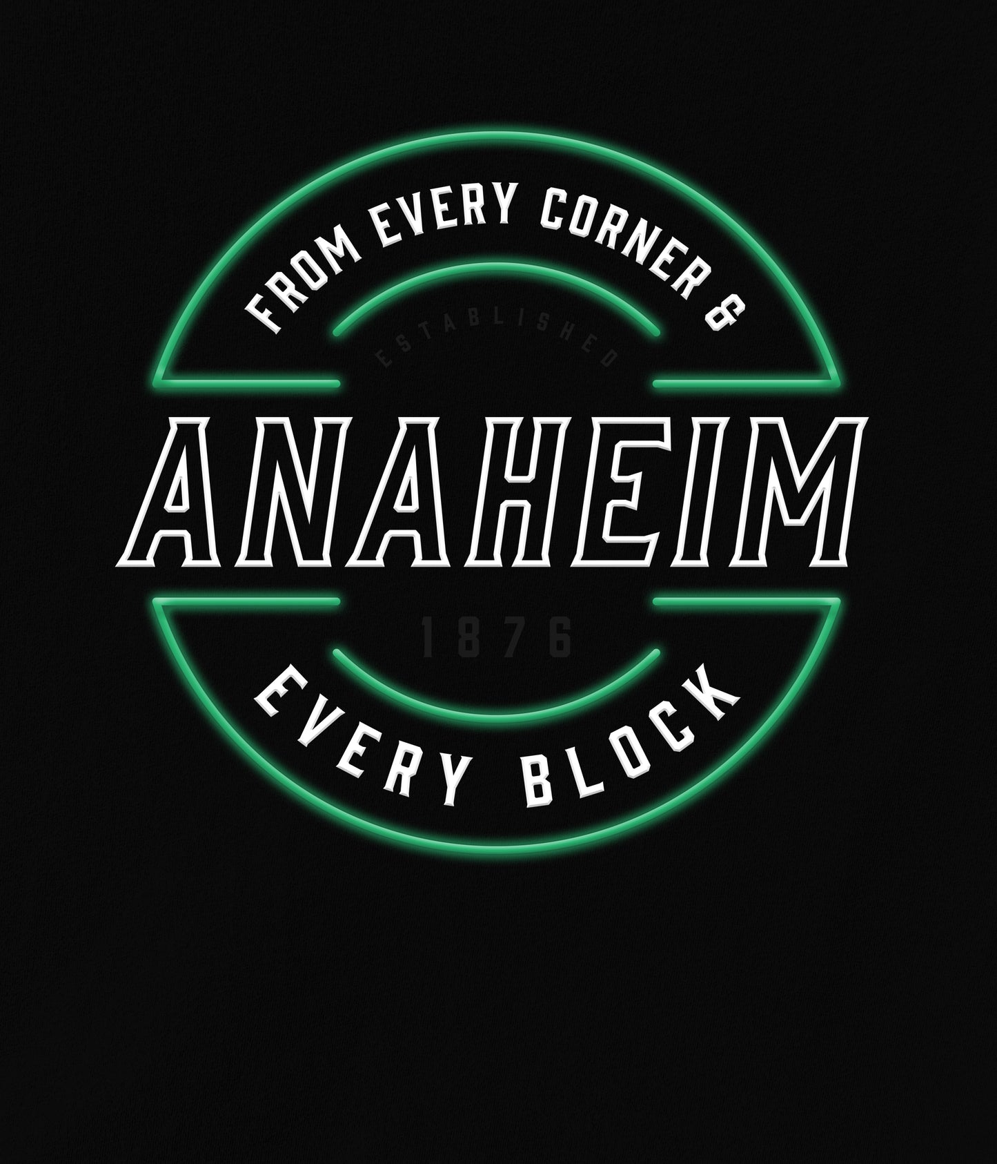 Anaheim Lit Up Crewneck Sweatshirt