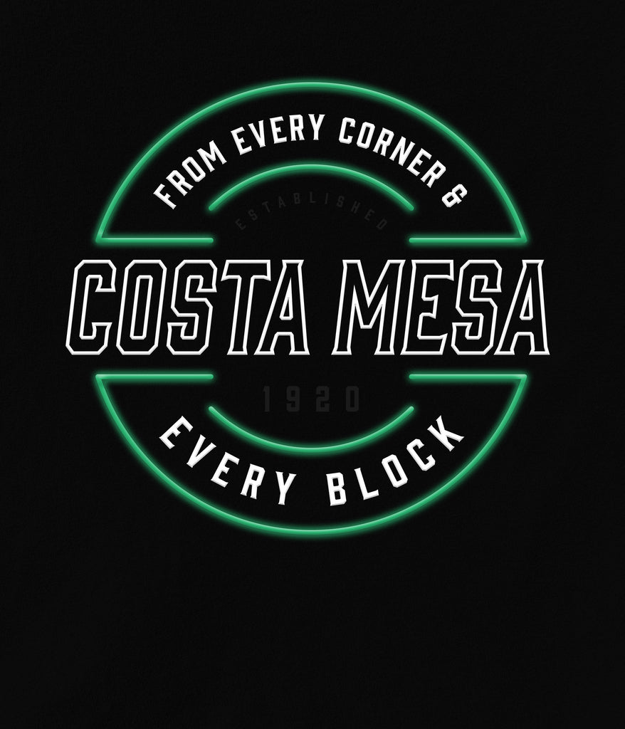 Costa Mesa Lit Up Crewneck Sweatshirt
