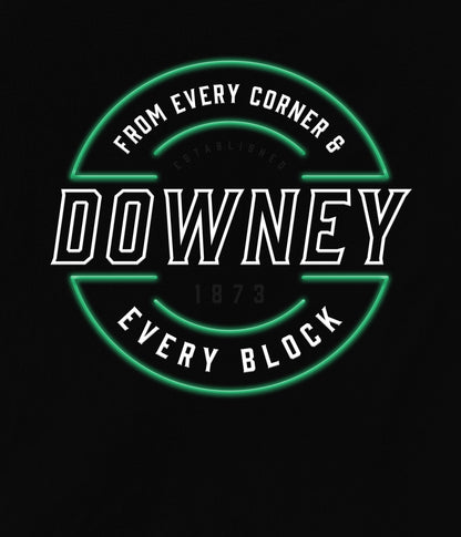 Downey Lit Up