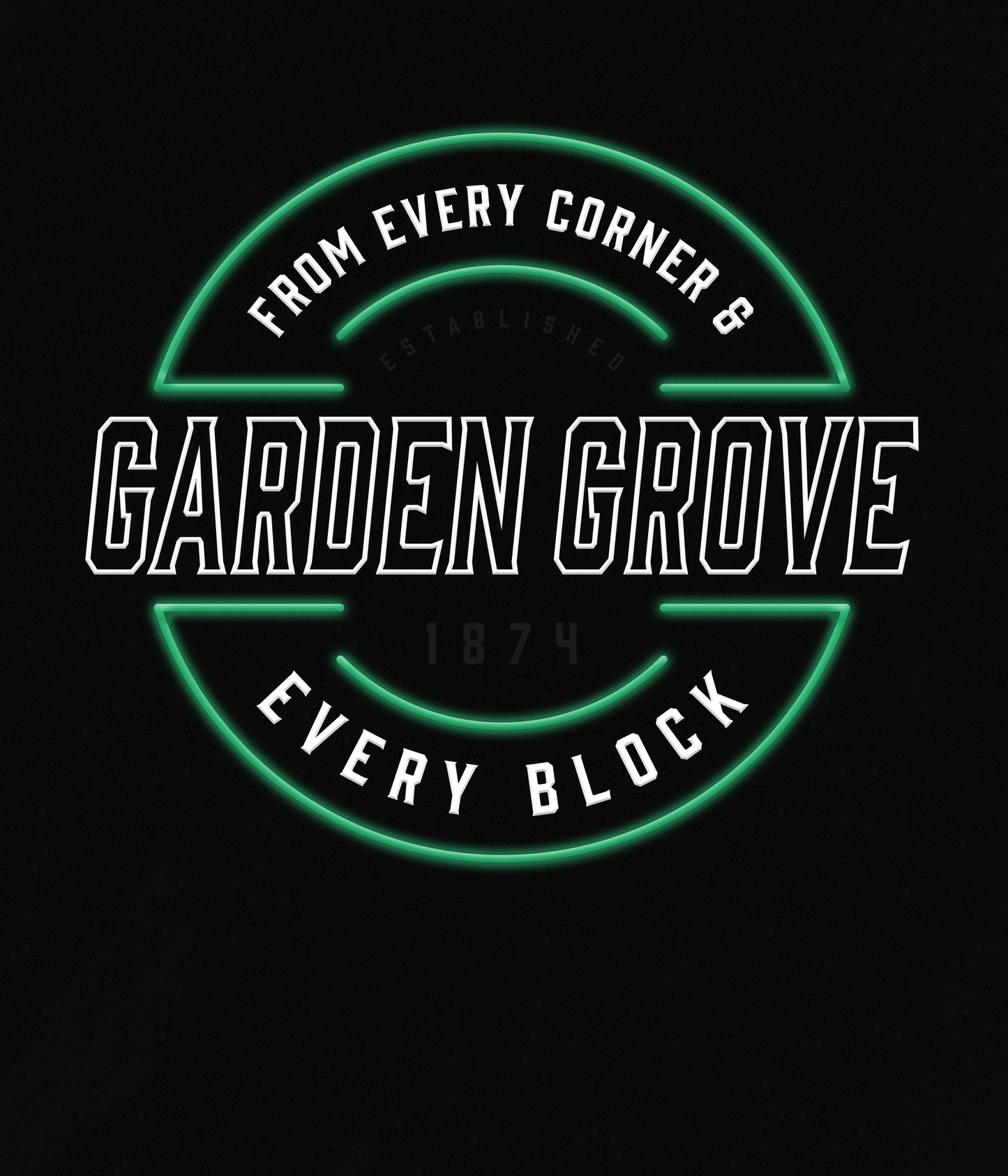 Garden Grove Lit Up Long Sleeve Tee