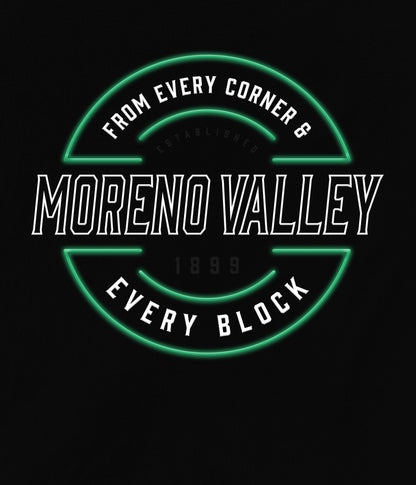 Moreno Valley Lit Up Long Sleeve Tee