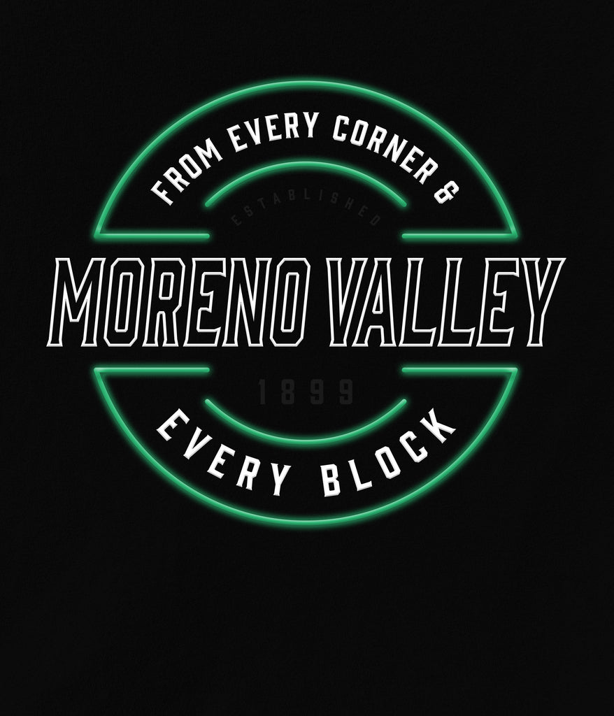 Moreno Valley Lit Up Long Sleeve Tee