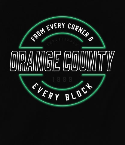 Orange County Lit Up Long Sleeve Tee