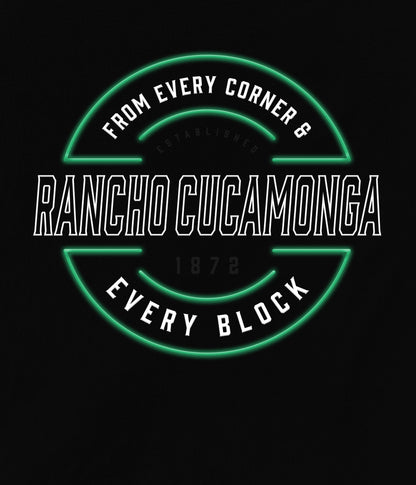 Rancho Cucamonga Lit Up Crewneck Sweatshirt
