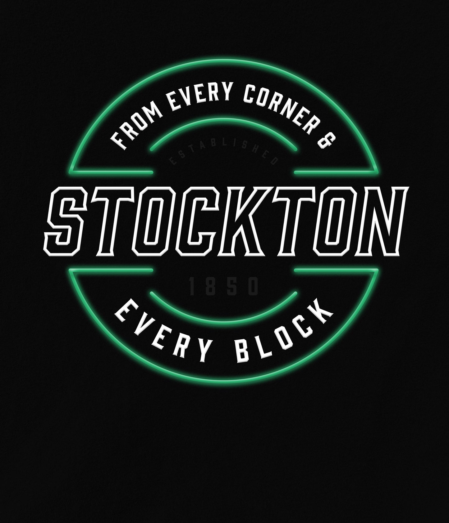 Stockton Lit Up Long Sleeve Tee