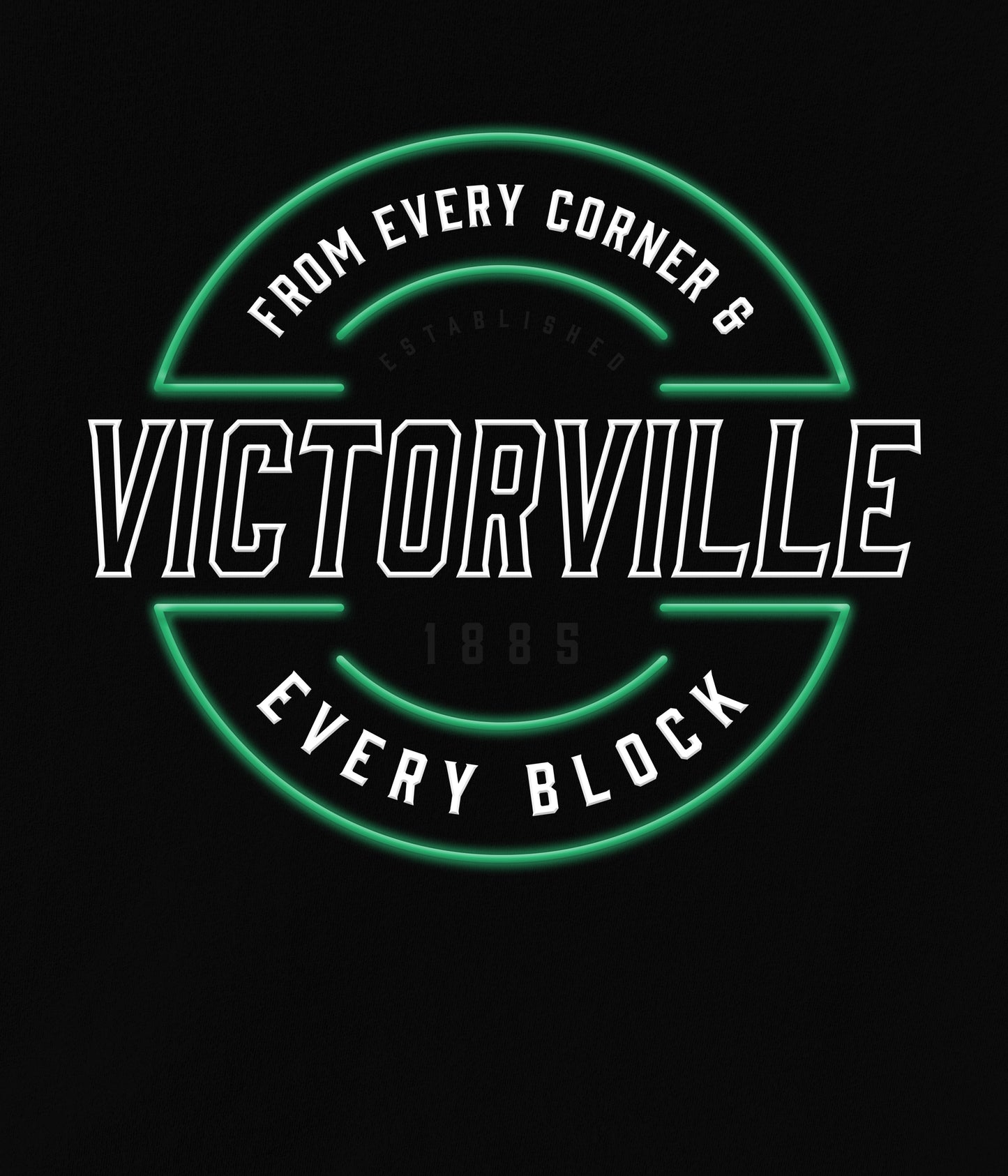 Victorville Lit Up Crewneck Sweatshirt