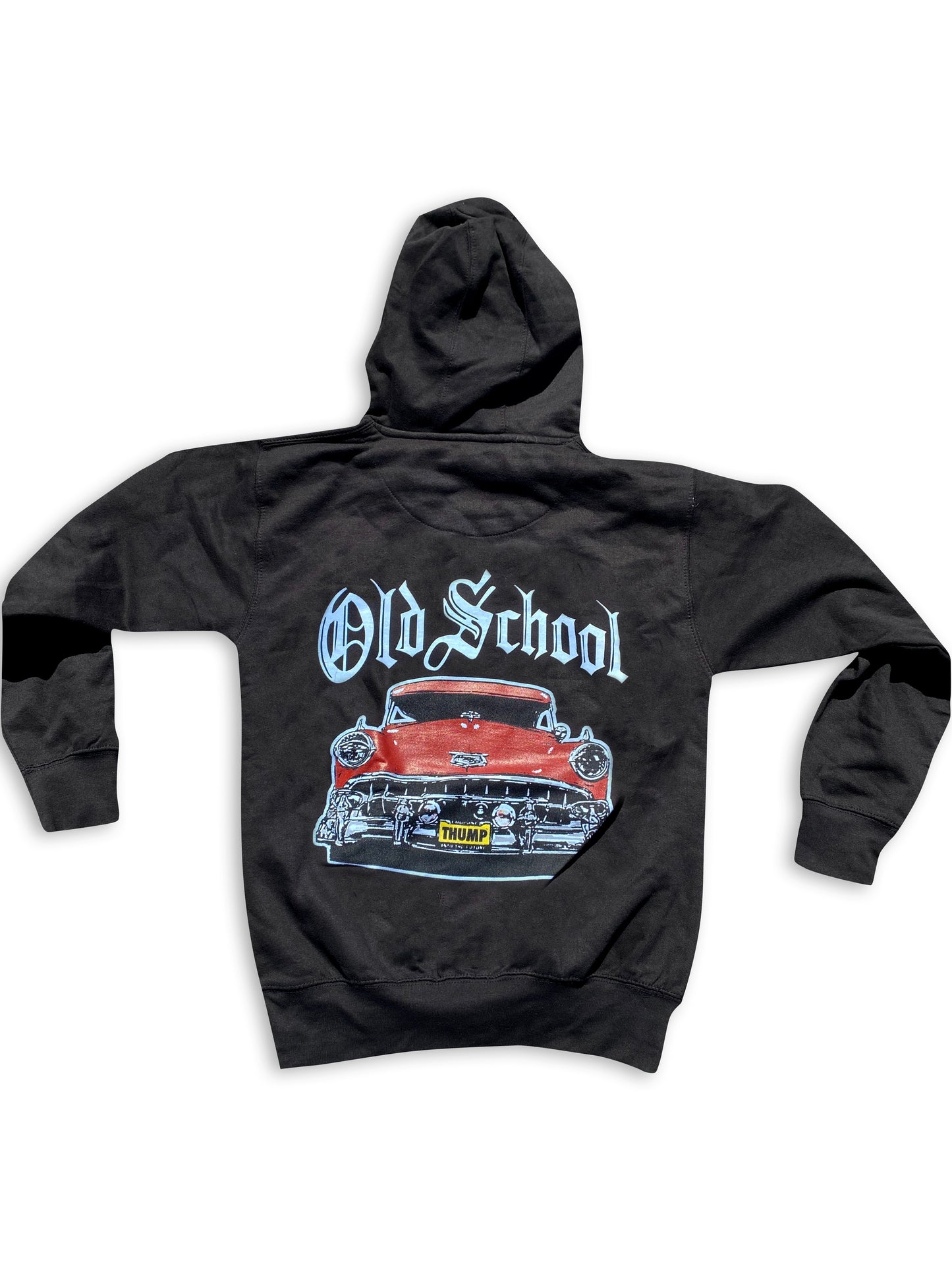 Old School Red Car Hoody