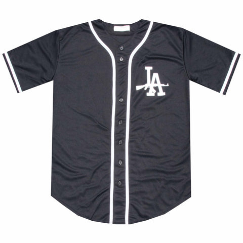 MITCHELL & NESS Youth Los Angeles Dodgers Mesh V-Neck Jersey