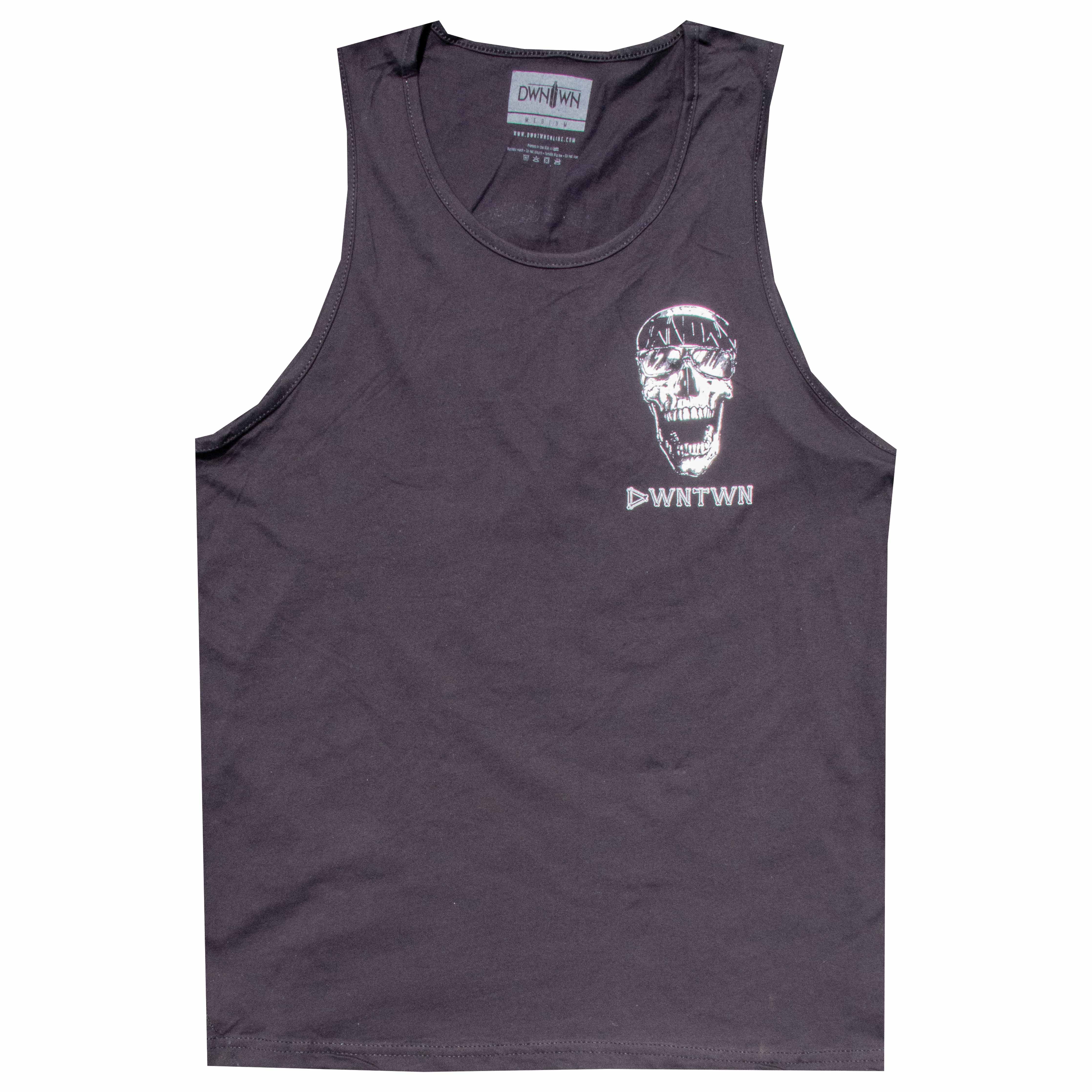 Skull Printed Tank Top