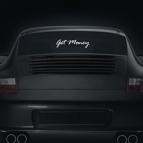 Get Money Script - Car Decal
