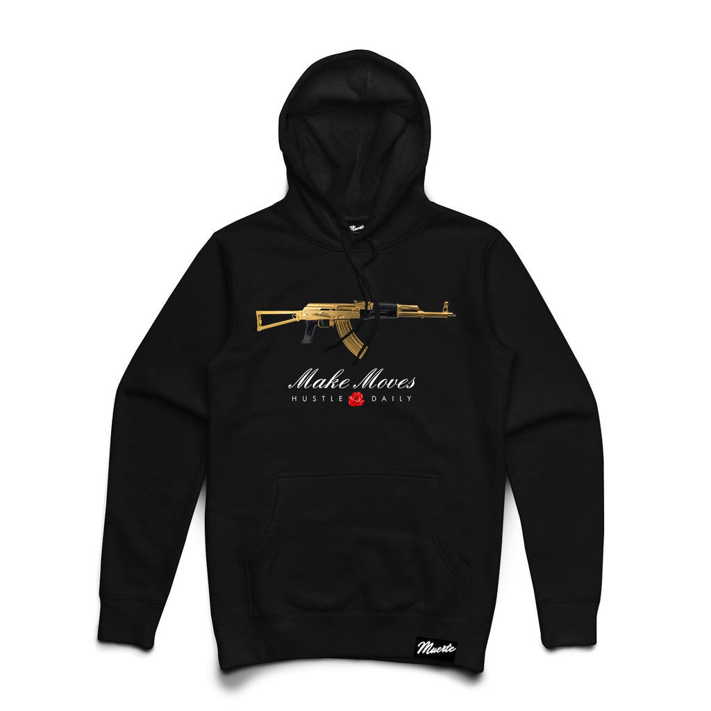 Gold AK Hoodie Big and Tall