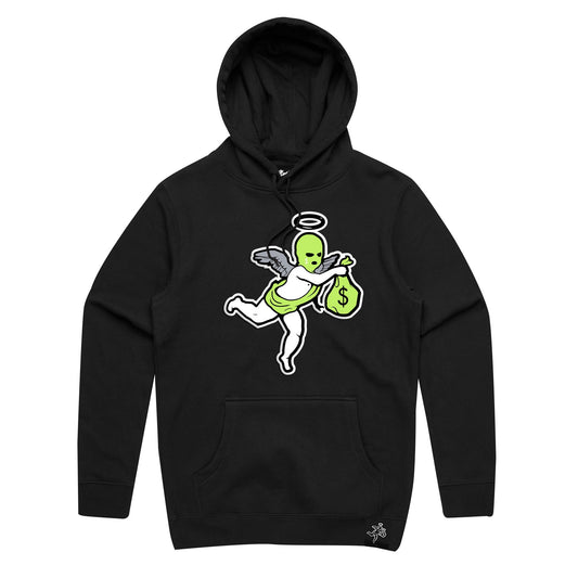 Highlighter Chenille Patch Angel Hoodie - HW