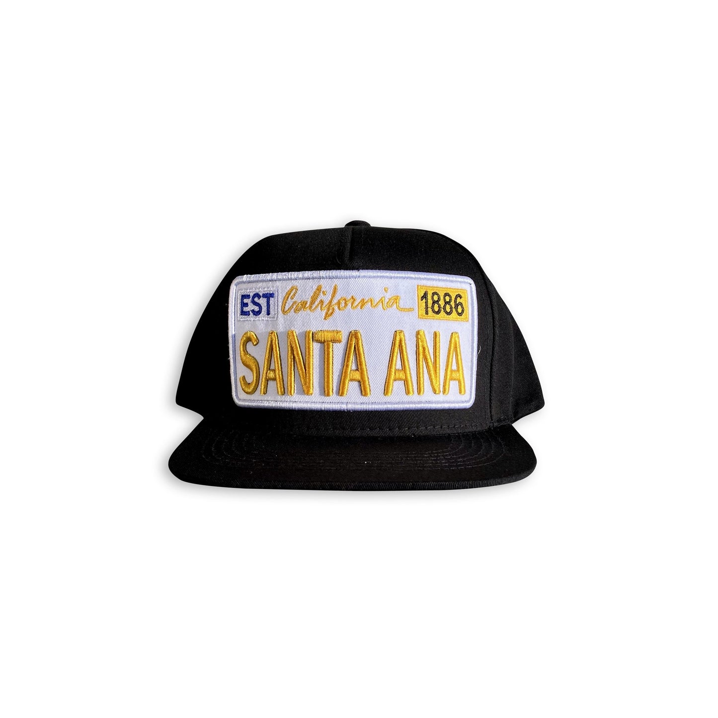 Santa Ana License Plate Hat