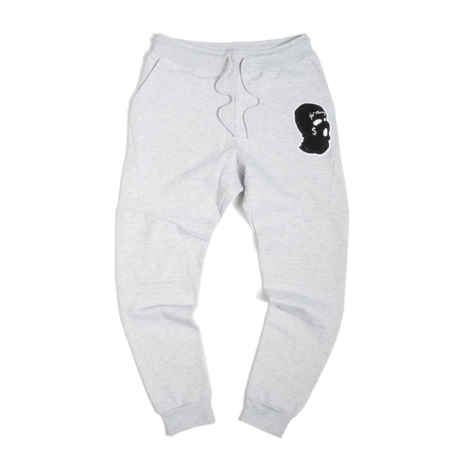 PJS Ski Mask Che Patch Heather Jogger