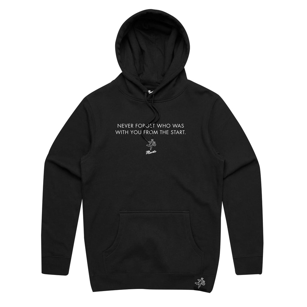 QT Never Forget Who Was With You Hoodie