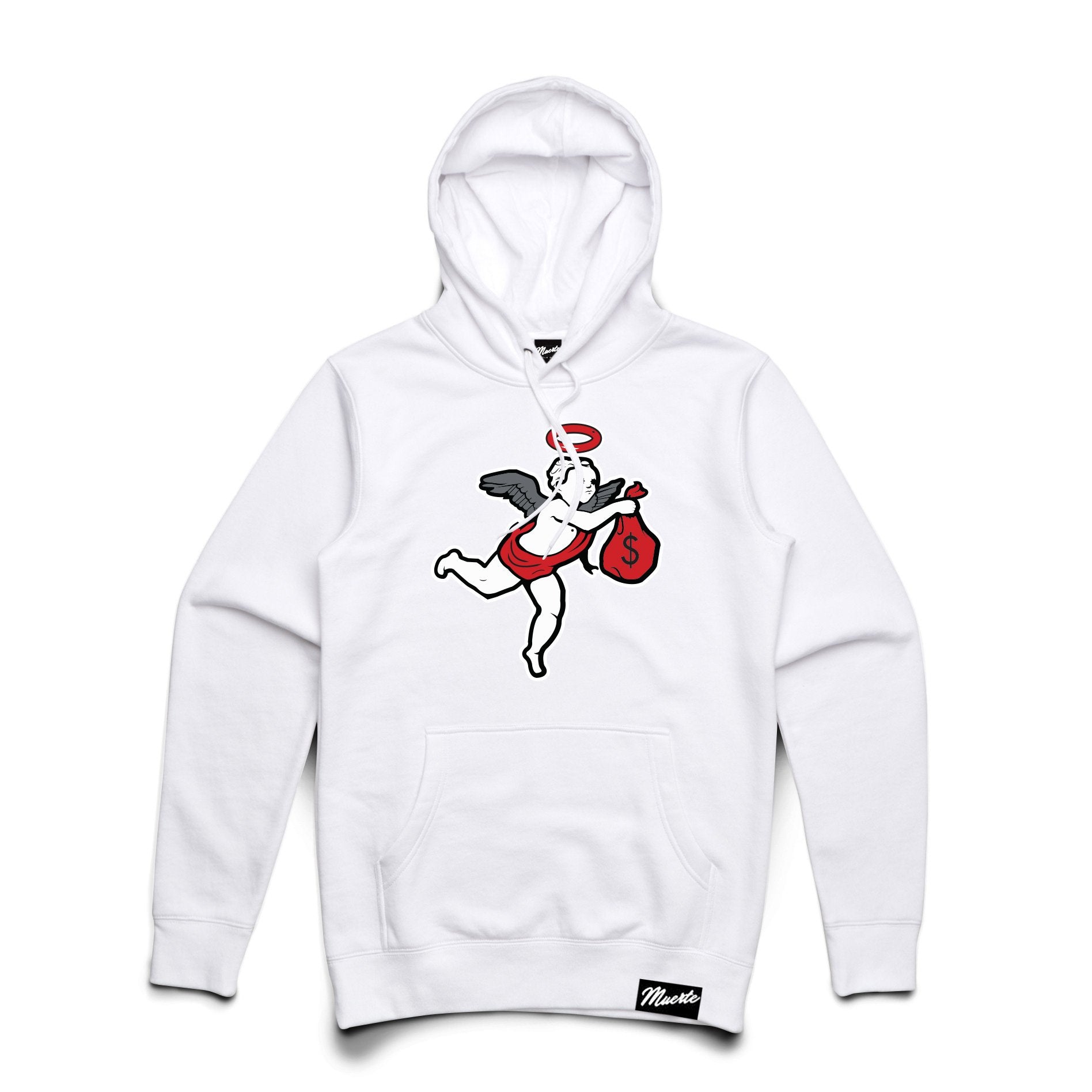 J11 Chenille Patch Angel Hoodie HW